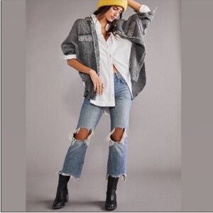 Free people Maggie Mid-Rise Straight-Leg Jeans